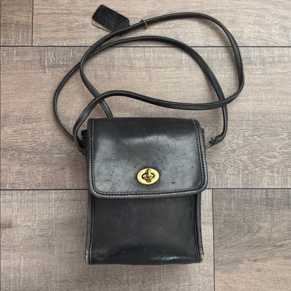 Vintage Coach Scooter Bag
